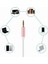 Iphone Aux Cord Aux Aux Kablosu Araba Apple Için Iphone5 ve Üst Modeller ve Ipad-Rose Gold Için 3,5 mm Aux Kablosu (Yurt Dışından) 5