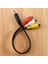 2,5mm Mini Av Erkek Ila 3rca Dişi M/f Audio Video Kablosu Stereo Jack Adaptör Kablosu (Yurt Dışından) 5