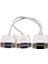 VGA Video Için 3x Yeni 1 Pc Ila 2 Monitör Ayrıcalık Kablosu (Yurt Dışından) 3