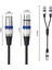 5 Paket 1.6ft Xlr Dişi Ila Çift Xlr Erkek Y Ayırıcı Kablosu, Xlr Splitter 1 Dişi Ila 2 Erkek Mikrofon Mikser Için (Yurt Dışından) 4