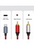 USB C Ila 2 Rca Ses Kablosu Tip C Erkek To 2 Rca Erkek Ses Kablosu Xiaomi Huawei Tablet Hoparlör Amplifikatör Tv, 1m (Yurt Dışından) 3