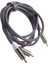 10X Rca Stereo Kablo, [6ft/1.8m, Çift Korumalı Altın Kaplama] 2rca Erkek Ila 2rca Erkek Stereo Ses Kablosu Ev Sineması Için (Yurt Dışından) 2