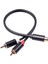 2x Rca Kablosu 2 Rca Erkek - 1 Rca Dişi Adaptör Ses Kablosu Aux Kablosu Iphone Edifer Ev Sineması DVD VCD Kulaklıklar (Yurt Dışından) 4
