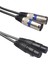 1.5m Çift Rca Erkek - Xlr Erkek Kablosu 2 Xlr - 2 Rca Fiş Adaptörü Hıfı Kablosu ve Çift Kadın Xlr - Rca Kablosu (Yurt Dışından) 2