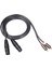 1.5m Çift Rca Erkek - Xlr Erkek Kablosu 2 Xlr - 2 Rca Fiş Adaptörü Hıfı Kablosu ve Çift Kadın Xlr - Rca Kablosu (Yurt Dışından) 3