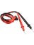 2x 1000V Muz Fişi 2.6ft Voltmetre Test Kurşun Kablosu Siyah Kırmızı Çift (Yurt Dışından) 2