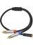 3,5mm - 2rca Ses Kablosu Kadın - Erkek Y 2rca Sonratıcı Telefon Için 3.5mm Adaptör Ev Sineması Amplifikatörleri Hoparlör Stereo (Yurt Dışından) 1