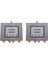 2x 4 Yolcu Sma Güç Ayrıştırıcı 380MHZ-2500MHZ, Sma Dişi Güç Bölücü Sinyal Kablosu Ayırıcı Dişi Bölücü (Yurt Dışından) 1