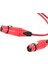 0.5m Kırmızı 3pin Xlr 1 Erkek Ila 2 Dişi Ses Uzantısı Kablosu Mikrofon Y Ayırıcı Ses Kordon Hattı Mikser Mikrofonu Için (Yurt Dışından) 4