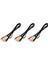 3pcs 1.5m 4.9ft 3 Rca Erkek-4 Pin S-Video Erkek Tv Pc Dönüşüm Kablosu (Yurt Dışından) 1