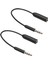 2x 3.5mm Ses Uzatma Kablosu Jak (Yurt Dışından) 1