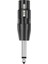6.35MM Mono Erkek - Xlr 3 Pın Kadın Ses Ses Fik Dönüştirici Adaptör Adaptör Amplifik (Yurt Dışından) 5