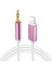 Iphone Aux Cord Aux Cord Için Car Apple Için Iphone5 ve Üst Modeller ve Ipad-Rose Gold Için 3,5 mm Aux Kablosu (Yurt Dışından) 5