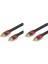 4x Fsu Dijital Audio Rca Kablo Premium Stereo Rca - Rca Koaksiyel Spdıf Kablo Erkek Hoparlör Hıfı Subwoofer Kablosu Av 0.5m (Yurt Dışından) 4