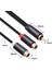 4x Rca Erkek Kablosu - 2rca Dişi Ses Kablosu 2 Rca Erkek Ayırıcı Aux Kablosu Tv Pc DVD Hoparlör Amplifikatörleri Subwoofer (Yurt Dışından) 4