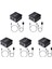 5x Dijital Optik Audio 1x3 Ayrıştırıcı, Dijital Spdıf Toslink Fiber Audio Seri Dinleyici, Mavi Ray DVD Hdtv Için 3&#39;ten 1&#39;i Çıkış (Yurt Dışından) 1