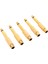 5x Altın Kaplama 6.35MM 1/4 Inç Erkek Mono Fiş Rca Kadın 6.5mm Jack Audio Stereo Adaptör Bağlantı Tap Ts Dönüştürücü Ses Mikseri (Yurt Dışından) 4