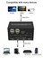 HDMI Uyumlu Kvm Anahtarı 2x1 4K HDMI Uyumlu USB Anahtarı Seçici 2 4 Bağlantı Noktalı USB Hub ile 1 Arada (Yurt Dışından) 5