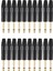 Altın Kaplama 20 Pcs Fiş Mono Professional 2 Kutup 6.35 mm 6.5mm Stereo Jack Fiş Nötrik 6.35MM Jack Siyah (Yurt Dışından) 1
