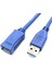 Usb3.0 Erkek - Kadın Uzatma Kablosu USB 3.0 Yüksek Hızlı Veri Aktarım Genişletici Kablosu Korumalı Usb3.0 Veri Kablosu 1m (Yurt Dışından) 4
