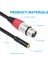 Hoparlör Mikseri Için Çift Xlr Ila 1/8 Dişi Adaptör, Dengeli Mini Jak (3.5mm) Mikrofon Kablosu (Yurt Dışından) 4
