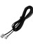 2pcs RJ11 6P4C Telefon Kablo Kablosu Adsl Modem, 2 Metre ve 10 Metre (Yurt Dışından) 4