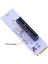 5x Ngff M.2-Pcı-E 4x Yükseltici Kartı M2 Anahtar M-Pcıe X4 Adaptör Eth Bitcoin Madenciliği Için LED Voltaj Göstergesi (Yurt Dışından) 4