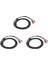 3x Vejgig Rca Kablosu 2rca Ila 3,5 Ses Kablosu 3.5mm Jack Rca Telefon Edife Ev Sineması DVD 2rca (2m) (Yurt Dışından) 1