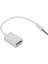 2pcs 3.5mm Erkek Aux Audio Flug Jack - USB 2.0 Dişi Dönüştürücü Kablo Kablosu Mp3 Akıllı Telefon Cep Telefonu Telefonları Için (Yurt Dışından) 3