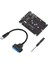 2x M.2 Ngff Veya Msata - Sata 3.0 Adaptörü USB 3.0 Ila 2.5 Sata Sabit Disk 2, 1 Dönüştürücü Okuyucu Kart Kablolu (Yurt Dışından) 2