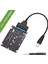 2x M.2 Ngff Veya Msata - Sata 3.0 Adaptörü USB 3.0 Ila 2.5 Sata Sabit Disk 2, 1 Dönüştürücü Okuyucu Kart Kablolu (Yurt Dışından) 5