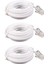 3x RJ11 6P4C - RJ45 8P4C Modüler Telefon Internet Uzatma Kablosu 3 Metre (Yurt Dışından) 1