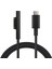 Naylon Örgülü Usb-C Şarj Kablosu Surface Pro 6/5/4/3 Yüzey Dizüstü Bilgisayar 1.5 M 45W 15V Pd Güç Kaynağı Kablosu (Yurt Dışından) 1