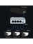 5pcs 4 Bağlantı Noktası 1 Ila 3 Bağlantı Noktası Poe Extive Pasif Basamaklı IEEE802.3AF Ip Şanzıman Tekrarlayıcı Anahtarı Için 100 Mbs Nvr Ip (Yurt Dışından) 5
