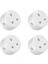 4x Tuya Zigbee Akıllı Soket 16A Ev Güçleri Monitör Güçleri Outlet Akıllı Yaşam Ses Kontrolü Alexa Zamanlama Dıy Uk Fiş (Yurt Dışından) 1
