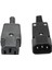 5paır Iec 320 C14 Güç Adaptör Kablo Fişi Yeniden Takılabilir Konektör Soketi 3pin Erkek &amp; Iec 320 C13 Dişi Fiş Adaptörü 3pin Soket Konektörü (Yurt Dışından) 1