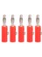 4mm Yalıtımlı Muz Fişleri Konektörler Jack Yeni 20PCS Kırmızı + Siyah (Yurt Dışından) 5
