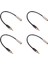 4x Audio Mic Kablosu Dahili Iplik 3.5mm Erkek - Mini Xlr 3pın Adaptör Kablosu Slr Kamera Ses Kablosu (Yurt Dışından) 1