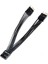 3x Anakart Audio Hd Uzatma Kablosu 9pin 1 Dişi - 2 Erkek Y Ayırıcı Kablosu Pc Için Siyah 10CM (Yurt Dışından) 2