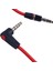 2pcs 3.5mm 1/8 Inç Erkek - Erkek 4 Kutuplu Araba Aux Ses Kordon Kablosu Kayıt Kulaklık Kırmızı (Yurt Dışından) 5