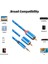 Rca Kablosu 3.5mm Jack Erkek - 2 Rca Erkek Kulaklık Aux Audio Splitter Kablosu Amplifikatör Telefon Kulağı, 1.8m (Yurt Dışından) 4