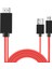 6.5 Feet Mikro-Usb-Hdmı Adaptör Dönüştürücü Kablosu 1080P Hdtv Android Cihazlar Samsung Galaxy S3 (11 Pin, Kırmızı) (Yurt Dışından) 2