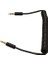 3x 3.5mm Erkek - Erkek Jack 4 Kutup Uzatma Aux Audio Sarmal Spiral Kablo 1.5m (Yurt Dışından) 5