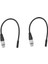 2pcs 0.3m Tel 3 Pin Xlr Dişi - 3.5mm Trs 1/8inç Dişi Stereo Ses Adaptörü Mikrofon Kablosu (Yurt Dışından) 1
