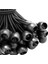 Ball Bungee Cords 6 Inç, 50 Adet Ağır Hizmet Tipi Bungee Topları, Toplarla Muşamba Bungee, Siyah Yüksek Elastik Bungee Bağları (Yurt Dışından) 3