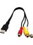 2x USB - 3rca Kablosu USB Dişi - 3 Rca Rgb Video Av Kompozit Adaptör Dönüştürücü Kablo Kablosu Konektörü Kurşun (Yurt Dışından) 5