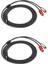 2x Veggieg Rca Kablosu 2rca Ila 3.5 Ses Kablosu 3.5mm Jack Rca Aux Kablosu (2m) (Yurt Dışından) 1