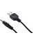 3 Adet 3.5mm x 1.3mm Siyah USB Kablo Şarj Cihazı Kablosu Güç Kaynağı (Yurt Dışından) 4