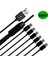 6 Arada USB Tip C Splitter Cable C Veri Iletim Şarj Kablosu Telefon Tablet 1.5m (Yurt Dışından) 5