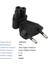 2x 2 Pimli Ab Erkek-Iec 320 C5 Dişi Ac Adaptör 2.5A Sigorta, Ab Endüstriyel Güç Dönüştürücü (Yurt Dışından) 2